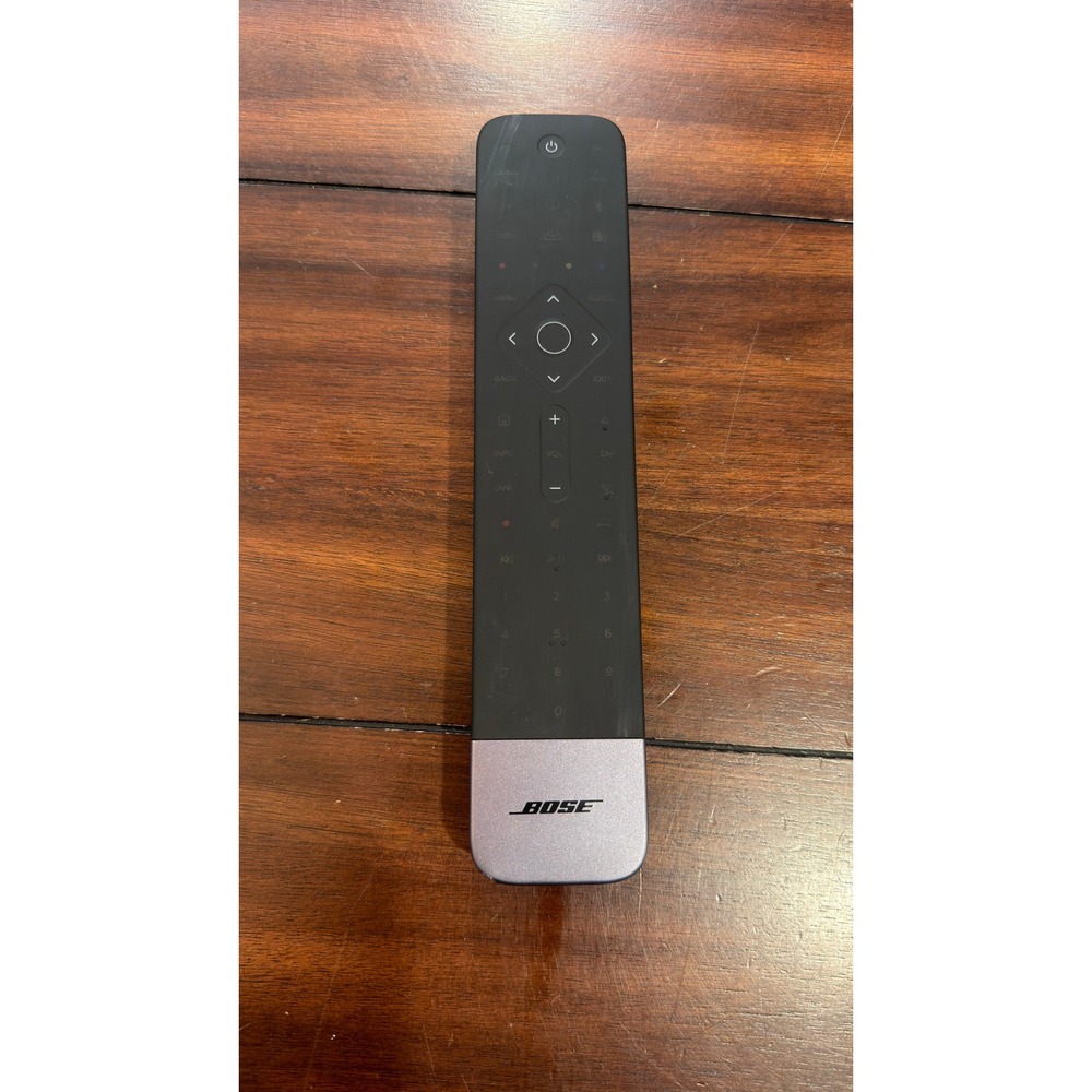 Bose Soundbar Universal Remote Model 426748 Black Silver Backlit Controller